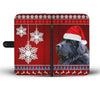 Newfoundland Dog Christmas Print Wallet Case-Free Shipping - Deruj.com