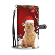 Australian Terrier On Christmas Print Wallet Case-Free Shipping - Deruj.com