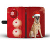 Belgian Malinois Dog On Christmas Print Wallet Case-Free Shipping - Deruj.com
