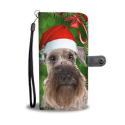 Cesky Terrier On Christmas Print Wallet Case-Free Shipping - Deruj.com