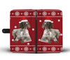 German Shorthaired Pointer Christmas Print Wallet Case-Free Shipping - Deruj.com