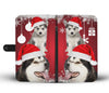 Alaskan Malamute Christmas Print Wallet Case-Free Shipping - Deruj.com