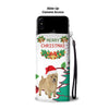 Cute Norwich Terrier Christmas Print Wallet Case-Free Shipping - Deruj.com