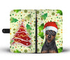 Miniature Pinscher On Christmas Print Wallet Case-Free Shipping - Deruj.com