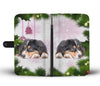 Australian Shepherd Dog Christmas Print Wallet Case-Free Shipping - Deruj.com