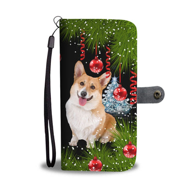 Amazing Cardigan Welsh Corgi Dog Christmas Print Wallet Case-Free Shipping - Deruj.com