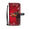 Doberman Pinscher Dog Christmas Print Wallet Case-Free Shipping - Deruj.com