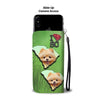 Cute Pomeranian Dog Print Wallet Case-Free Shipping-SC State - Deruj.com