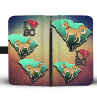 Shiba Inu Dog Art Print Wallet Case-Free Shipping-SC State - Deruj.com