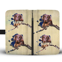 German Longhair Dog Print Wallet Case-Free Shipping-AK State - Deruj.com