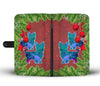 Cute Yorkie Art Christmas Print Wallet Case-Free Shipping - Deruj.com