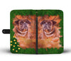Boxer Dog Christmas Print Wallet Case-Free Shipping - Deruj.com