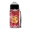 Cute Pekingese Dog Christmas Print Wallet Case-Free Shipping - Deruj.com