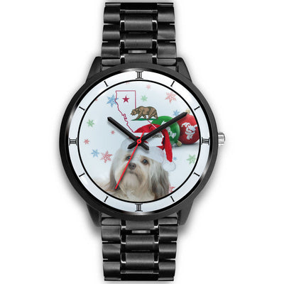 Havanese Dog California Christmas Special Wrist Watch-Free Shipping - Deruj.com