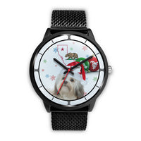 Havanese Dog California Christmas Special Wrist Watch-Free Shipping - Deruj.com