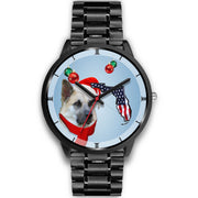 Chinook Dog On Christmas Florida Wrist Watch-Free Shipping - Deruj.com