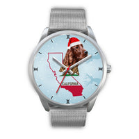 Irish Setter Dog California Christmas Special Wrist Watch-Free Shipping - Deruj.com