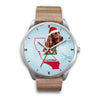 Irish Setter Dog California Christmas Special Wrist Watch-Free Shipping - Deruj.com