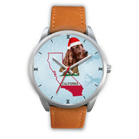 Irish Setter Dog California Christmas Special Wrist Watch-Free Shipping - Deruj.com