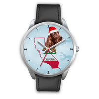 Irish Setter Dog California Christmas Special Wrist Watch-Free Shipping - Deruj.com