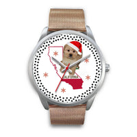 Shih Poo Dog California Christmas Special Wrist Watch-Free Shipping - Deruj.com