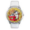 Lovely Alaskan Malamute Dog New York Christmas Special Wrist Watch-Free Shipping - Deruj.com