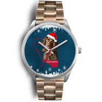 Boykin Spaniel Dog California Christmas Special Wrist Watch-Free Shipping - Deruj.com
