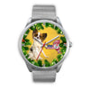 Cute Papillon Dog New York Christmas Special Wrist Watch-Free Shipping - Deruj.com