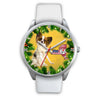 Cute Papillon Dog New York Christmas Special Wrist Watch-Free Shipping - Deruj.com