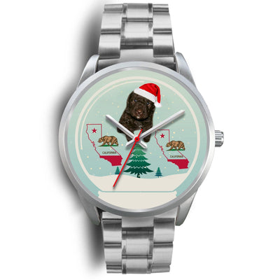 Spanish Water Dog California Christmas Special Wrist Watch-Free Shipping - Deruj.com