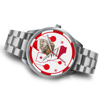 Norwegian Forest Cat California Christmas Special Wrist Watch-Free Shipping - Deruj.com