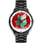 Munchkin Cat Texas Christmas Special Wrist Watch-Free Shipping - Deruj.com