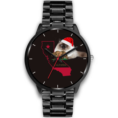 Birman Cat California Christmas Special Wrist Watch-Free Shipping - Deruj.com