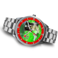 Lovely Border Collie Dog Virginia Christmas Special Wrist Watch-Free Shipping - Deruj.com