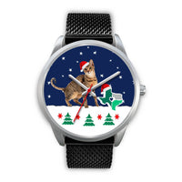 Savannah cat Texas Christmas Special Wrist Watch-Free Shipping - Deruj.com