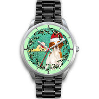 Brittany Dog Virginia Christmas Special Wrist Watch-Free Shipping - Deruj.com