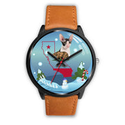Cornish Rex Cat California Christmas Special Wrist Watch-Free Shipping - Deruj.com