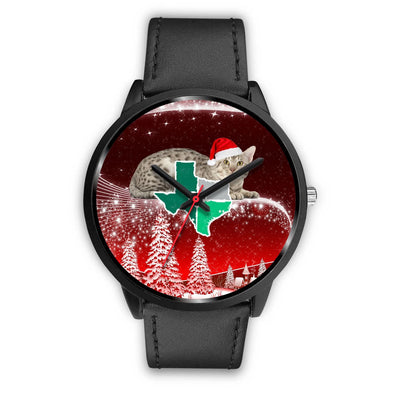 Ocicat Texas Christmas Special Wrist Watch-Free Shipping - Deruj.com