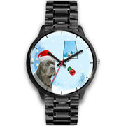 Cane Corso On Christmas Alabama Wrist Watch-Free Shipping - Deruj.com