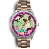 Cute Papillon Dog Virginia Christmas Special Wrist Watch-Free Shipping - Deruj.com