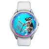 Miniature Schnauzer Dog Virginia Christmas Special Wrist Watch-Free Shipping - Deruj.com