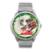 St. Bernard Dog Virginia Christmas Special Wrist Watch-Free Shipping - Deruj.com