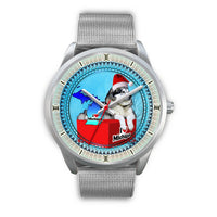 Lovely Alaskan Malamute Dog Michigan Christmas Special Wrist Watch-Free Shipping - Deruj.com