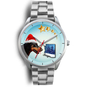 Doberman Pinscher Arizona Christmas Special Wrist Watch-Free Shipping - Deruj.com