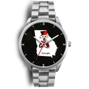 Labrador Retriever Georgia Christmas Special Wrist Watch-Free Shipping - Deruj.com