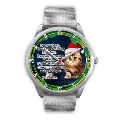 Cute Cat Christmas Special Wrist Watch-For Cat Mom-Free Shipping - Deruj.com