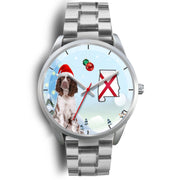 English Springer Spaniel Alabama Christmas Special Wrist Watch-Free Shipping - Deruj.com