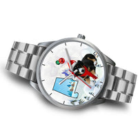 Entlebucher Mountain Dog Alabama Christmas Special Wrist Watch-Free Shipping - Deruj.com