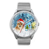 Icelandic Sheepdog Alabama Christmas Special Wrist Watch-Free Shipping - Deruj.com