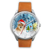 Icelandic Sheepdog Alabama Christmas Special Wrist Watch-Free Shipping - Deruj.com